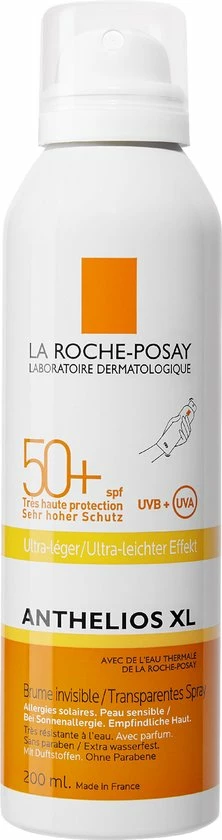 Korting ⭐ La Roche-Posay Anthelios - Zonnebrand - Spray - SPF50+ - Onzichtbaar - 200 Ml ⭐ 3 Korting ⭐ La Roche-Posay Anthelios - Zonnebrand - Spray - SPF50+ - Onzichtbaar - 200 Ml ⭐