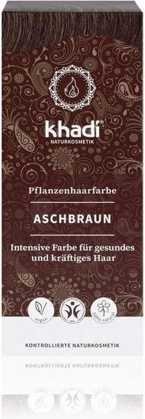 Beste Verkoop ???? Khadi Haarkleuring Ash Brown 100 Gram ✨ 9 Beste Verkoop ???? Khadi Haarkleuring Ash Brown 100 Gram ✨ - Afbeelding 7
