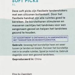 Alternative view of Goedkoop ???? Etos Soft Picks - Tandenstokers - XL - 40 Stuks ????