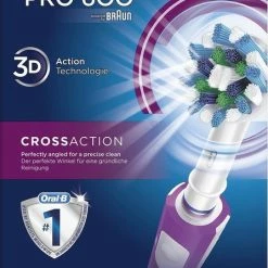 Alternative view of Top 10 ❤️ Oral B Oral-B Pro 600 Purple - Elektrische Tandenborstel ⌛