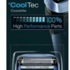 Begroting ???? Braun Cooltec 40B Cassette Blauw - Vervangend Scheerblad ????