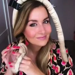 Alternative view of Korting ✨ Merkloos Heatless Curls Satijn | Prachtige Krullen Zonder Haarbeschadiging | Satijnen Haarkruller | Heatless Curling Ribbon | Zwart ????