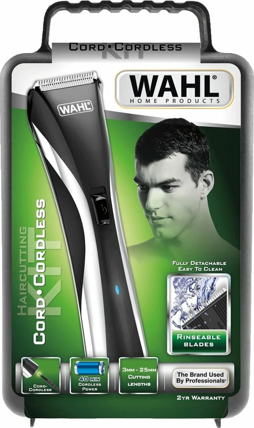 Flash-uitverkoop ???? Wahl Hybrid Clipper LED Haar- En Baardtrimmer ???? 4 Flash-uitverkoop ???? Wahl Hybrid Clipper LED Haar- En Baardtrimmer ???? - Afbeelding 2