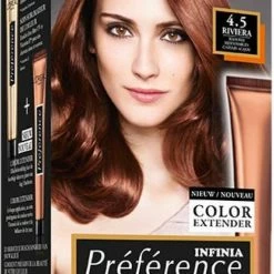 Goedkoopste ✔️ L’Oréal Paris L'Oréal Paris Préférence 4.5 - Mahonie Middenbruin - Haarverf Met Color Extender ❤️