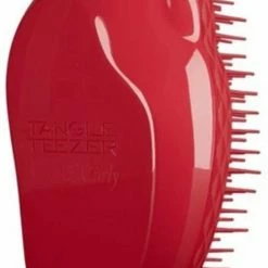Hete verkoop ???? Tangle Teezer - Thick & Curl Y Hair Brush červený ????