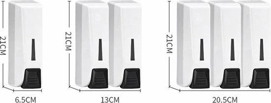 Goedkoop ???? WiseGoods Luxe Shampoo & Zeepdispenser - Wandmontage - Muur Zeep Dispenser - Zeeppompje Douche - Badkamer - Goud - 3 -Delig ❤️ 4 Goedkoop ???? WiseGoods Luxe Shampoo & Zeepdispenser - Wandmontage - Muur Zeep Dispenser - Zeeppompje Douche - Badkamer - Goud - 3 -Delig ❤️ - Afbeelding 2