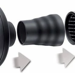 Alternative view of Uitgang ???? Remington - Diffuser Krullen - Diffuser Opzetstuk - Diffuser Fohn Krullen - Fohn Diffuser ⭐