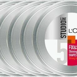 Beste deal ???? L’Oréal Paris L'Oréal Paris Studio Line Essentials Fix & Shine Shining Wax - 6 X 75 Ml - Wax - Voordeelverpakking ⌛