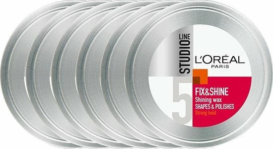 Beste deal ???? L’Oréal Paris L'Oréal Paris Studio Line Essentials Fix & Shine Shining Wax - 6 X 75 Ml - Wax - Voordeelverpakking ⌛ 3 Beste deal ???? L’Oréal Paris L'Oréal Paris Studio Line Essentials Fix & Shine Shining Wax - 6 X 75 Ml - Wax - Voordeelverpakking ⌛
