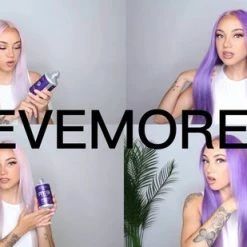 Alternative view of Begroting ✨ EVEMORE Semi Permanente Haarkleurings Shampoo - Kleurshampoo - Semi-Permanent Haarverf - Zilver Grijs ????