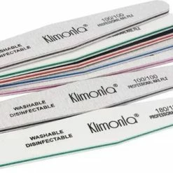 Beste deal ???? Klimonla Nagelvijl Set Van 5 Stuks 80/100/150/180/240 | Professionele Nagelvijl | High Qualit | Nagelverzorging ????