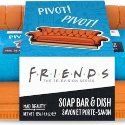 Groothandel ???? Mad Beauty Friends TV-Show Merchandise Zeep & Zeepbakje De 'Friends Sofa' - Cederhout & Limoen Geur ????