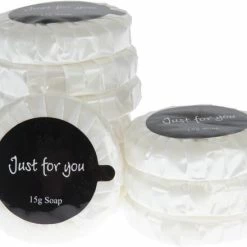 Beste deal ???? Just For You Handzeep - Zeep - 15gr - Mini Zeepjes - Gastenzeepjes - Hotelzeepjes - Zeeptablet - Kleine Zeepjes ????