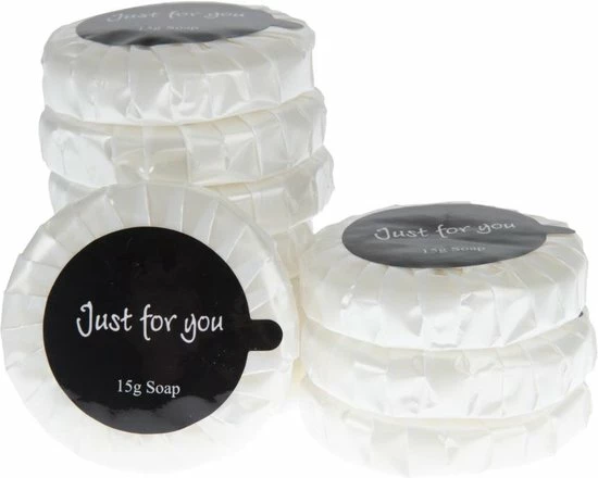 Beste deal ???? Just For You Handzeep - Zeep - 15gr - Mini Zeepjes - Gastenzeepjes - Hotelzeepjes - Zeeptablet - Kleine Zeepjes ???? 3 Beste deal ???? Just For You Handzeep - Zeep - 15gr - Mini Zeepjes - Gastenzeepjes - Hotelzeepjes - Zeeptablet - Kleine Zeepjes ????