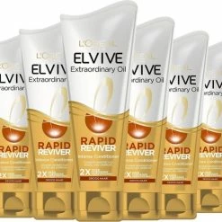 Gloednieuw ⭐ L’Oréal Paris L'Oréal Paris Elvive Extraordinary Oil Haarconditioner- 6 X 180 Ml - Voordeelverpakking ????