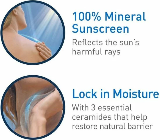 Beste deal ???? CeraVe Hydraterende Minerale Zonnebrandcrème SPF 50 Gezichtslotion - 75ml - Gezichtscrème ???? 5 Beste deal ???? CeraVe Hydraterende Minerale Zonnebrandcrème SPF 50 Gezichtslotion - 75ml - Gezichtscrème ???? - Afbeelding 3