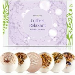 Beste recensies van ???? MEAROME Méarome - Bruisballen Voor Bad- Coffret Relaxant - 100% Natuurlijk - 6 Stuks ????
