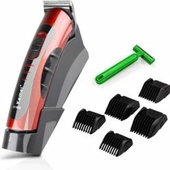Beste Verkoop ???? Merkloos Tondeuse - 5 Opzetkammen - Oplaadstation - Tondeuse Mannen ????