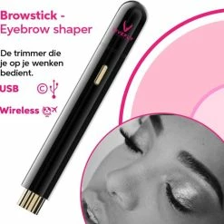Kopen ???? Vivefly Healthcare Eyebrow Trimmer - Wenkbrauw - Epileren - Precisietrimmer - Wenkbrauw Scheermesje - Selfie ????