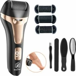 Hete verkoop ???? Beeperfect® Elektrische Eeltverwijderaar - Draadloos & Oplaadbaar - LED Lampje - Voetvijl - Eeltvijl - Gratis Pedicure Set - ⭐