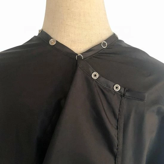 Flash-uitverkoop ???? Timmers Trading Nylon Kappersschort Kapmantel - Waterproof Salon Kappersmantel Verfschort Met Button Sluiting ???? 6 Flash-uitverkoop ???? Timmers Trading Nylon Kappersschort Kapmantel - Waterproof Salon Kappersmantel Verfschort Met Button Sluiting ???? - Afbeelding 4