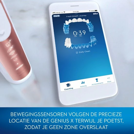Gloednieuw ???? Oral B Oral-B Genius X 20100S - Luxe Edition Roségoud - Elektrische Tandenborstel ❤️ 13 Gloednieuw ???? Oral B Oral-B Genius X 20100S - Luxe Edition Roségoud - Elektrische Tandenborstel ❤️ - Afbeelding 11