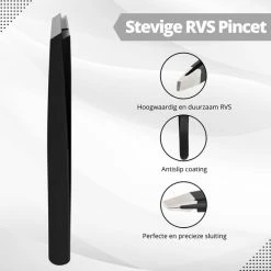 Alternative view of Beste recensies van ???? AdroitGoods Pincet Epileer - Slanted - RVS - Professioneel - Goud ????