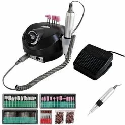 Kopen ❤️ Beautylushh Beautylush Elektrische Nagelfrees Set 65W. Inclusief Schuurkapjes Wit. ????