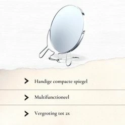 Nieuw ???? Orange85 Make Up Spiegel - Rond - Met Vergroting - Kantelbaar - Compact - 14 Cm - Scheerspiegel - Staand ???? 11 Nieuw ???? Orange85 Make Up Spiegel - Rond - Met Vergroting - Kantelbaar - Compact - 14 Cm - Scheerspiegel - Staand ???? -La Roche Shop 550x550 678