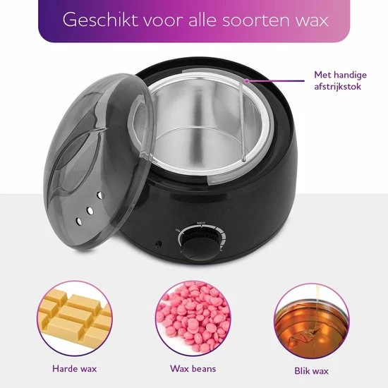 Aanbiedingen ???? QY Waxen Of Harsen Met De Wax Verwarmer - Zijdezachte Huid – Benen En Armen – Pro-Wax 100 – Zwart ???? 9 Aanbiedingen ???? QY Waxen Of Harsen Met De Wax Verwarmer - Zijdezachte Huid – Benen En Armen – Pro-Wax 100 – Zwart ???? - Afbeelding 7