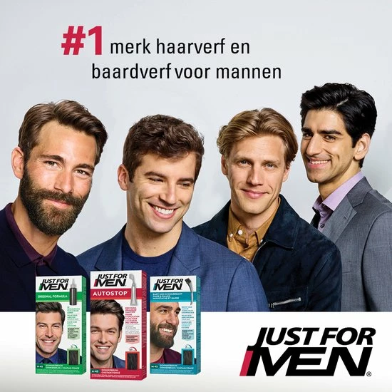 Groothandel ❤️ Just For Men Autostop Haarkleuring A45 Donkerbruin ✔️ 6 Groothandel ❤️ Just For Men Autostop Haarkleuring A45 Donkerbruin ✔️ - Afbeelding 4