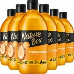Beste Pirce ???? Nature Box Argan Conditioner 6x 385 Ml - Voordeelverpakking ????