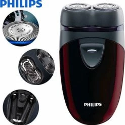 Alternative view of Coupon ???? Merkloos Philips PQ206 Scheerapparaat - Shaver - Compact Elektrisch Scheren - Draadloos - Werkt Op Batterijen - Compact - Lichtgewicht - Perfect Voor Op Vakantie - Draagbaar - Pocket Formaat ????