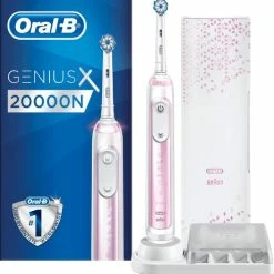 Goedkoopste ???? Oral B Oral-B Genius X 20000N - Roze - Elektrische Tandenborstel ????