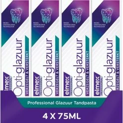 Aanbiedingen ???? Elmex Glazuur Protection Tandpasta 4 X 75ml - Voordeelverpakking ⭐