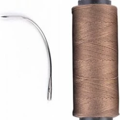 Kopen ???? Merkloos Combo_C- Naalden / Needle + Weave Draad / Bruin ????