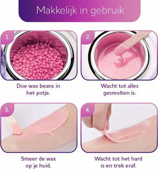 Aanbiedingen ???? QY Waxen Of Harsen Met De Wax Verwarmer - Zijdezachte Huid – Benen En Armen – Pro-Wax 100 – Zwart ???? 6 Aanbiedingen ???? QY Waxen Of Harsen Met De Wax Verwarmer - Zijdezachte Huid – Benen En Armen – Pro-Wax 100 – Zwart ???? - Afbeelding 4