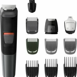 Promo ???? Philips MULTIGROOM Series 5000 MG5730/18 Tondeuse à Cheveux Noir, Gris ????