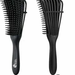 Groothandel ???? Afabs® Anti-klit Haarborstel | Detangler Brush | Detangling Brush | Kam Voor Krullen | Kroes Haar Borstel | Zwart ????