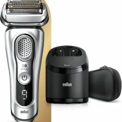 Alternative view of Beste deal ✔️ Braun Series 9 9370cc Nieuwste Generatie Elektrisch Scheerapparaat, Clean&Charge-station, Zilver ????