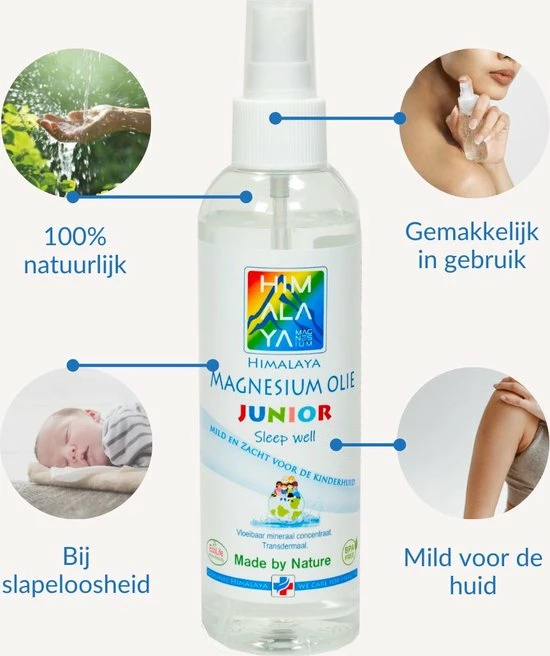 Beste deal ???? Magnesiumolie JUNIOR Van Himalaya Magnesium | Set Van 2x 200 Ml Magnesium Spray | Magnesium Olie Voor Kinderen ⭐ 5 Beste deal ???? Magnesiumolie JUNIOR Van Himalaya Magnesium | Set Van 2x 200 Ml Magnesium Spray | Magnesium Olie Voor Kinderen ⭐ - Afbeelding 3