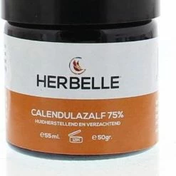 Aanbiedingen ???? Herbelle Calendula 75% Zalf - 55 Ml - Bodycrème ????