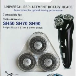 Korting ???? SHAVER-PARTS Scheerkop - Geschikt Voor Philips - 3 Stuks - SH50, SH70, SH90 ????