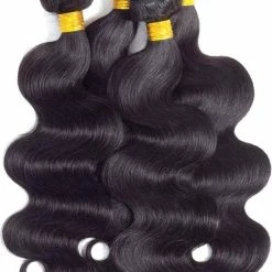 Top 10 ❤️ Frazimashop Braziliaanse Remy Weave - 20 Inche Golf Extensions Hair Donderbruine - 1 Stuk Bundel Echt Haar- Real Human Hair ????
