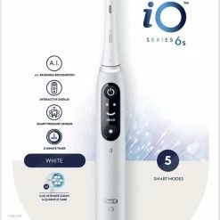 Beste Verkoop ✨ Oral B Oral-B IO 6 Volwassene Vibrerende Tandenborstel Wit ????