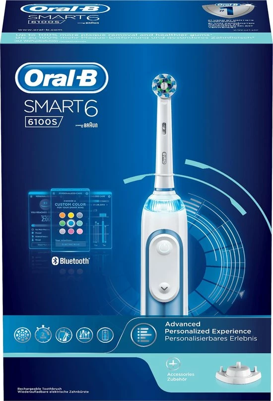 Beste recensies van ✔️ Oral B Oral-B Smart 6 6100S - Elektrische Tandenborstel - Blauw ???? 13 Beste recensies van ✔️ Oral B Oral-B Smart 6 6100S - Elektrische Tandenborstel - Blauw ???? - Afbeelding 11